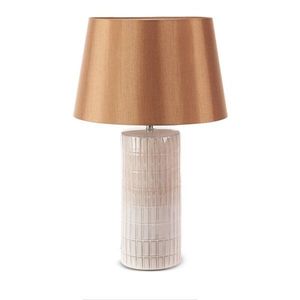 ArtFir Stolní lampa EDNA 01 | krémová 33 x 56 cm obraz