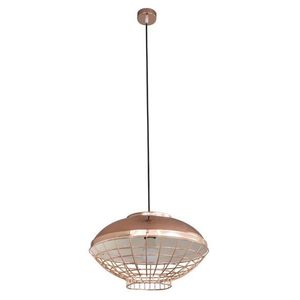 ArtFir Závěsná lampa LUCY 03 | měděná 39 x 11 cm obraz