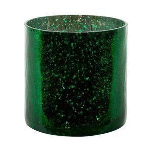 ArtFir Skleněný obal na květináč VERRE 3 | zelená 15 cm obraz