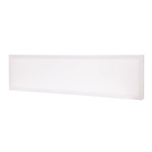 LED Solution Bílý přisazený LED panel s rámečkem 30 x 120cm 36W UGR Economy Barva světla: Teplá bílá SRPL30X120-36WH-BL-UGR/3_191276 obraz