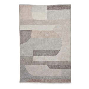 Béžový pratelný běhoun s příměsí bavlny 60x170 cm Whisper – Think Rugs obraz