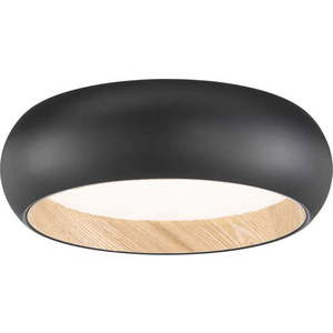 Černé LED stmívatelné stropní svítidlo Wood – Fischer & Honsel obraz