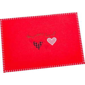 Látkové prostírání 30x40 cm Christmas Heart – Casa Selección obraz