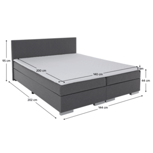 Boxspringová postel ADRIANA 4 140 cm obraz