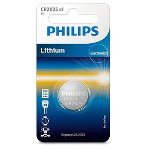 Philips Baterie CR2025 3 V, lithiové knoflíkové obraz