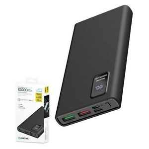 Platinet Power Bank PMPB10WQC726B 10 000mAh PD3.0 QC3.0 display černá obraz