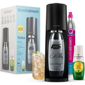 Sodastream Terra Black Ginger Ale Mpack výrobník perlivé vody obraz