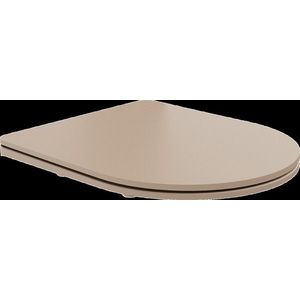 MEXEN WC sedátko Soft Close slim, duroplast, cappuccino mat 39740064 obraz