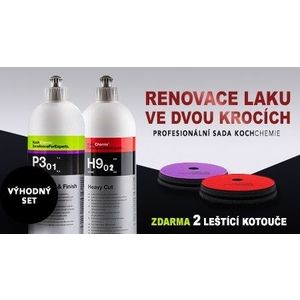 Koch Chemie Sada na renovaci laku Koch jen ve dvou krocích 2+2 výrobky Zdarma EG796 obraz