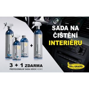 Koch Chemie Sada na čištění interiéru vozidel Koch 3+1 výrobek Zdarma EG798 obraz