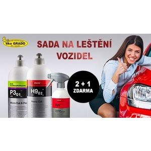 Koch Chemie Sada na leštění vozidel malá Koch 2+1 výrobek Zdarma EG1058 obraz