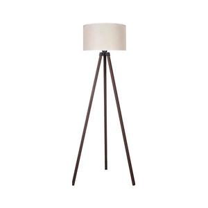 - Stojací lampa 1xE27/60W/230V krémová/hnědá obraz