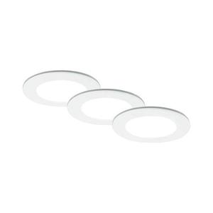 Brilo Brilo - SADA 3x LED Koupelnové podhledové svítidlo LED/4W/230V IP44 bílá obraz