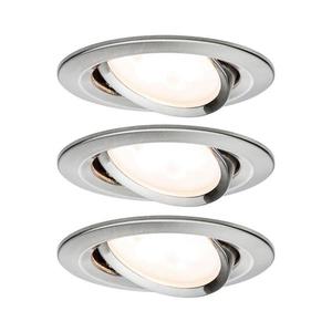 Paulmann Paulmann 93649-SADA 3x LED GU10/5W IP23 Koupelnové podhledové svítidlo NOVA 230V obraz