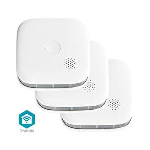 WIFIDS21WT3 - SADA 3x Detektor kouře SmartLife 3V/1xCR123A Wi-Fi Tuya obraz