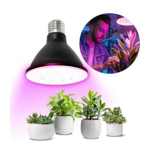 LED Žárovka pro růst rostlin PLANTY E27/9W/230V 1200K černá obraz