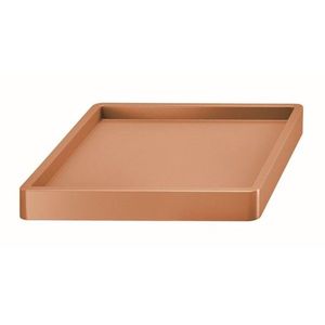 Prosperplast Pojízdná podložka Mobile Saucer Square terakota, varianta 29, 2 cm obraz