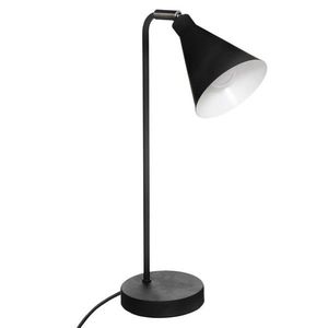 DekorStyle Stolní lampa Linn černá 45, 5 cm obraz