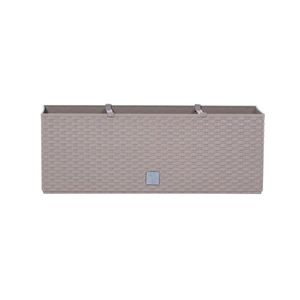 Prosperplast Truhlík RATAN CASE mocca, varianta 51, 4 cm obraz