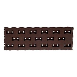 Prosperplast Záhonový chodník Dog 60x20 cm tmavě hnědý obraz