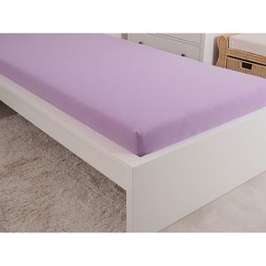 Prostěradlo jersey IDEAL 180x200 fialové obraz