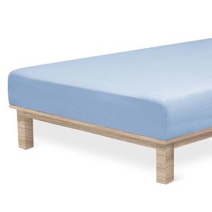 Prostěradlo Andrea Simone boxspring 90x200x35 modré obraz