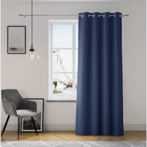 ArtFlhf Zatemňující závěs OXFORD EYELETS K | 140 x 250 cm Barva: Navy obraz