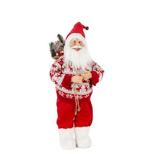 ArtFir Vánoční dekorace SANTA CLAUS 72B | červená/bílá 60 cm obraz