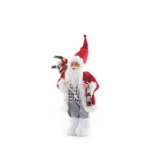 ArtFir Vánoční dekorace SANTA CLAUS 68A | červená/bílá 45 cm obraz