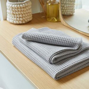 Koupelnový textil se vzorem včelích pláství 320g/m2 obraz