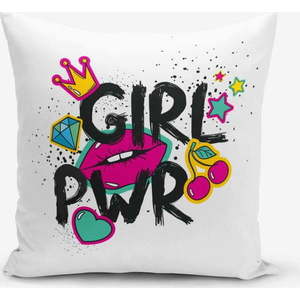 Dětský povlak na polštář 43x43 cm Girl Power – Mila Home obraz