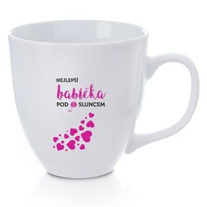 Orion Porcelánový hrnek NEJLEPŠÍ BABIČKA, 470 ml obraz