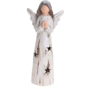 Keramický LED anděl Nativity II, 32 cm obraz