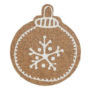 Altom Korková podložka pod hrnek Christmas tree bauble 10, 7 x 10 x 0, 3 cm, sada 6 ks obraz