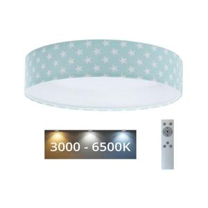 LED Stmívatelné svítidlo GALAXY KIDS LED/24W/230V hvězdičky zelená/bílá + DO obraz