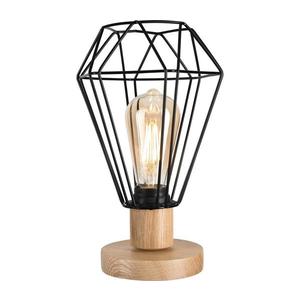 Brilagi Brilagi - Stolní lampa WOODY BASKET 1xE27/60W/230V dub obraz