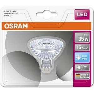 Osram LED Žárovka STAR MR16 GU5, 3/4, 6W/12V 4000K - Osram obraz