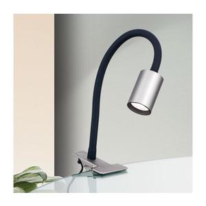 Orion Orion Str 10-489- LED Flexibilní stolní lampa s klipem KURT LED/5W/230V stříbrná obraz