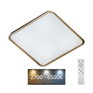 LED Stmívatelné stropní svítidlo UNA LED/60W/230V 2700-6500K + dálkové ovládání obraz