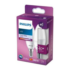 Philips SADA 2x LED Žárovka Philips B35 E14/5W/230V 4000K obraz