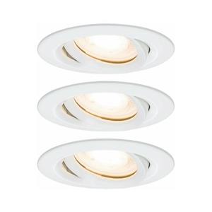 Paulmann Paulmann 92898-SADA 3x LED GU10/7W IP65 Koupelnové podhledové svítidlo NOVA 230V obraz