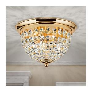 Orion Orion DLU 1840/35-Křišťálové str. svítidlo PLAFOND 3xE27/40W/230V pr.35 cm zlatá obraz