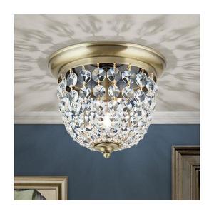 Orion Orion DLU 1840/26-Křišťálové str. svítidlo PLAFOND 1xE27/40W/230V pr.26 cm bronz obraz