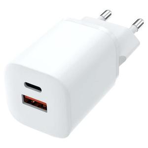 DC75 - Rychlonabíjecí adaptér Power Delivery 1xUSB-A + 1xUSB-C 33W bílá obraz