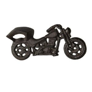 Nástěnný litinový otvírák motorka - 19*3*9 cm 6Y3905 obraz