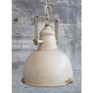 Béžové antik kovové závěsné světlo Vintage Lamp - Ø 24*36cm 70077919 (70779-19) obraz