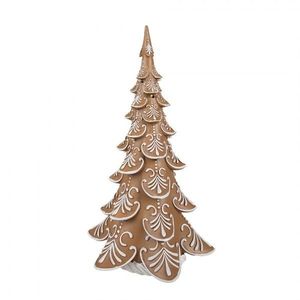 Vánoční perníkový stromek s Led světýlky Gingerbread Tree - 26*23*42 cm 6PR3905GG obraz