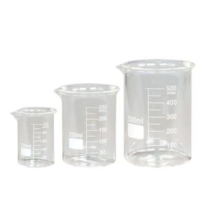 Set 3ks skleněná odměrka se stupnicí - 100 ml/ 250 ml / 500 ml 61079700 obraz