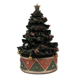 Natahovací hrací skříňka stromek Christmas Tree - Ø 12*18 cm 6PR5100 obraz