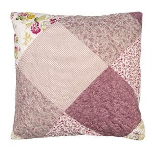 Fialový povlak na polštář s květy Patchwork - 50*50 cm Q201.030 obraz